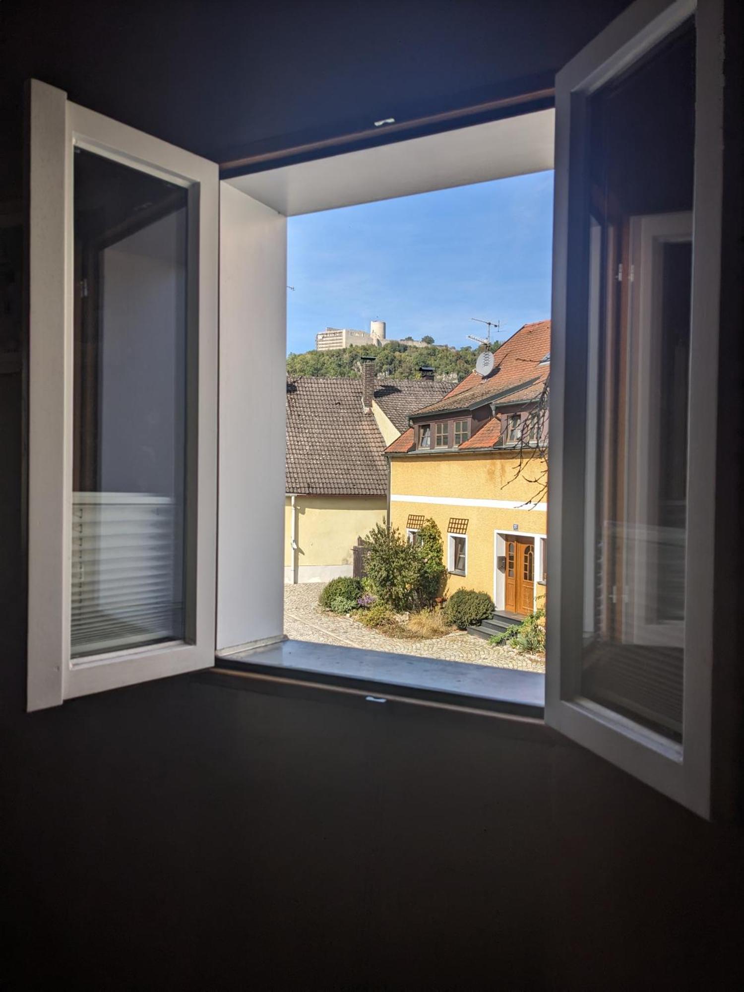 Ferienwohnung Kallmuenz_Luftschloss Ngoại thất bức ảnh